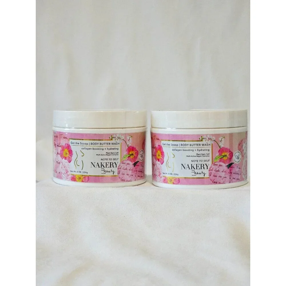 Nakery Beauty Body Butter Wash bundle of 2